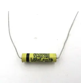 V146z-728 Acushnet Acu-cap 1.22uf 200v Capacitor - Vintage New Old Stock