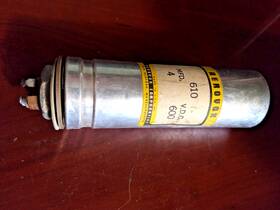 Aerovox 610d 4 Mfd 600 Vdc Vilo 504