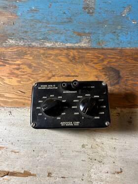 Aerovox Corp. Acd-13 Corp. Model Decade Capacitor