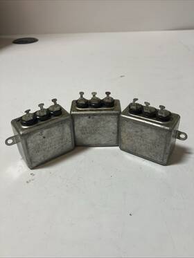 Aerovox Cp50b5ef104kk Lot Of 3 Cp50b5ef254mk 630m R12 Capacitors