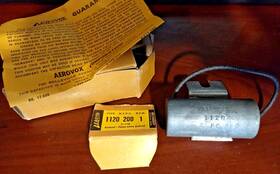 Aerovox H-178 1 Nos Type1120 200vdc 1mfd Capacitor For Ham Radio Stereo