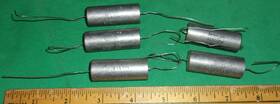 Aerovox P123zg 5 .47uf 600vdc Hermetically Sealed Mil Spec Caps Nos
