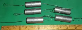 P123zg Aerovox 5 .47uf 600vdc Hermetically Sealed Mil Spec Caps Nos