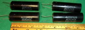 Aerovox P151n160 4 Autopass .33uf 600vdc Radial Lead Caps Nos Test Ok 1959