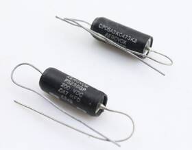 Aerovox P323sgp New Qty 2 Nos Matched Pair .047 Mfd 200v Dc Pio Capacitors 1963