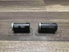 Aerovox P8292zn20 2 Nos Vintage Capacitor 1960s Guitar Amp Cap 6652 400 Vdc