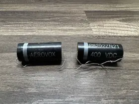 P8292zn21 Aerovox 2 Nos Vintage Capacitor 1960s Guitar Amp Cap 6620 400 Vdc