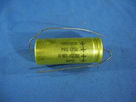 Aerovox Prs1750 Nos Prs-1750 40 Mfd 450 Vdc Electrolytic Capacitor Free Ship