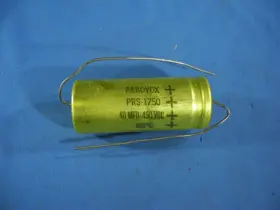 Prs-1750 Aerovox Prs1750 Nos 40 Mfd 450 Vdc Electrolytic Capacitor Free Ship