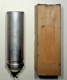 Aerovox Sco-1000 Vintage Capacitor 1000vdc Metal Tone Nos