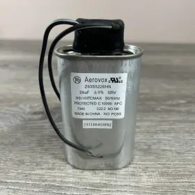 Z93s5226hn Aerovox Capacitor 26uf 525v 50/60hz Oem Vintage