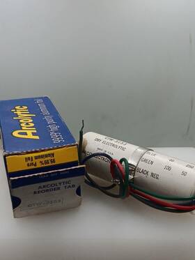 Arco Ctw-3153 Vintage Dry Electrolytic Capacitor Nos Nib Serious Tubes U166