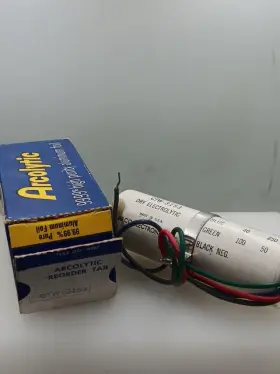 Ctw-3153 Arco Vintage Dry Electrolytic Capacitor Nos Nib Serious Tubes U166