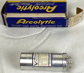 Arco Electronics Inc. Ctm-4913 Vintage Arcolytic Electrolytic Capacitor Nos Acro Inc
