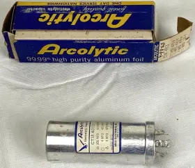 Ctm-4913 Arco Electronics Inc. Vintage Arcolytic Electrolytic Capacitor Nos Acro Inc