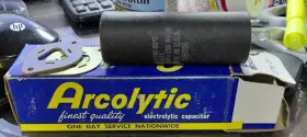 Ctm-1573 Arcolytic Nos Nib 160 Mfd 250 V Can Style Capacitor Ctm 1573