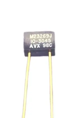 0.000003 Avx Cgw7 Capacitor Glass 300 V Uf New/unused Surplus