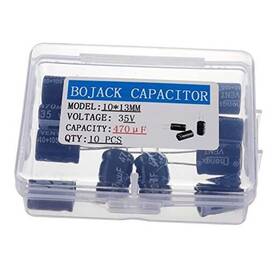 Bojack Bj-1013-47035 10x13mm 470uf 35v 470mfd 35voltage 20% Aluminum Electrolytic