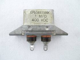 C-d Cp65b1ee104k .1uf 400v Nos Cornell Dubilier Pio Bathtub Capacitor .1 Mf 400 Volt