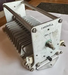 153-12-1 Cardwell Air Variable Capacitor 31-151 Pf .175 Inch Gap