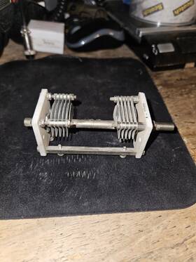 Cardwell 5-40pf Vintage Good Used Small Tuning Capacitor Model