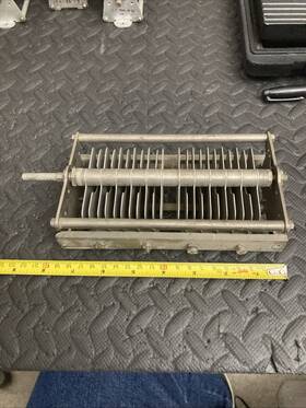 Cardwell Xc-40-xd Caldwell Air Variable Capacitor