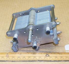 Cardwell Xr-1000-ps Vintage Air Variable Capacitor Very Nice