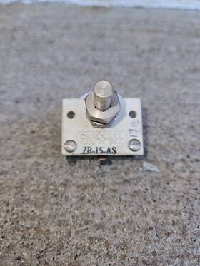Cardwell Zr-15-as Vintage Good Used Small Tuning Capacitor Model