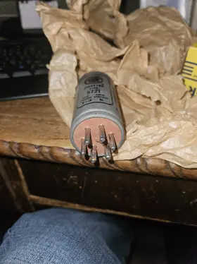 5721 Cde Vintage Nos Cornell Dubilier Vibrator Type 6 Volt Pin #2