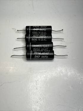Cde Black Cat Pkm6s47 4- .047 Uf 600v Capacitor Vintage Guitar Amp
