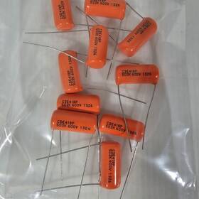 Cde Cde418p 10 Pieces Orange Drops 600v Capacitors New Nos