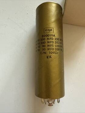 Cde Dd0189a Can Capacitor Dd0019a