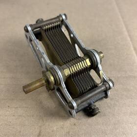 Centraline 12-365pf Vtg Nos Pilot Usa Air Variable Capacitor W 3/4 Inch Shaft