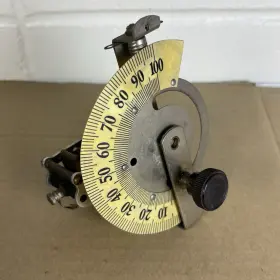 12-368pf Centraline Vtg Used Pilot Usa Air Variable Capacitor W Dial Panel For Radio Tuner