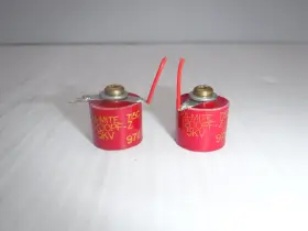 1200pf-z Cera-mite 715c 5kv Capacitor Lot Of 2 Variants 9711/9707/other