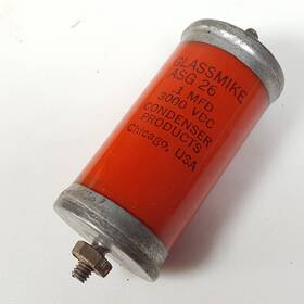 Condenser Products Asg-26 Prod Glassmike Asg 26 .1 Mfd 3000 Vdc