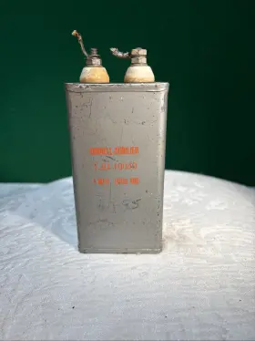 10040-g Cornell Dubilier Cornell-dubilier 4 Mfd 1000 Vdc High Voltage Capacitor #2