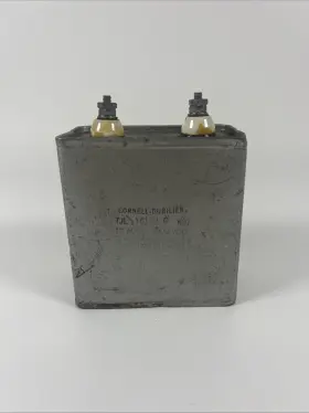 10120 Cornell Dubilier Vintage Cornell-dubilier Capacitor Tjl Used