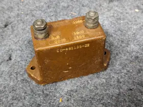 1066-6k Cornell Dubilier Vintage Capacitor .0006 Mfd 1.5 Amps 1000kc 2500v - Untested