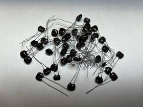 Cornell Dubilier 120-pf 45- Pcs 120pf 500v 5% Silver Mica Dipped Capacitor Cde. Pb-c-4