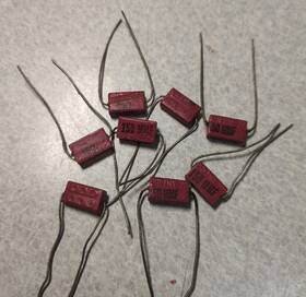 Cornell Dubilier 150-mmf 8 Nos Vintage Domino Mica Capacitors 150 Mmf 5% Type 22