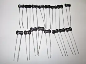 22pf Cornell Dubilier 22pf/500v 16pcs 500v Cdm Silver Mica Capacitors Nos