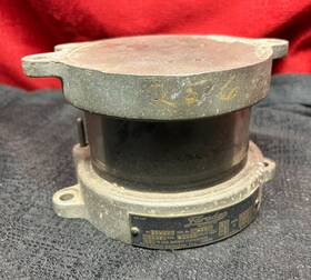 Cornell Dubilier 2344k Vintage Cornell-dubilier Faradon Mica Capacitor Uc .0005uf Pyrex Glass