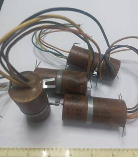 Cornell Dubilier 2x8/450 4 Dubillier Capacitor 2x 8mfd 450 Vdc New Old Stock Made In Usa