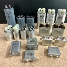 300025g Cornell Dubilier Vintage Capacitor Lot 18 Non-polar Units Aerovox Ge Sprague