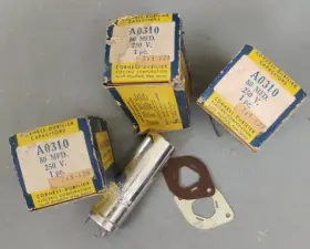 A0310 Cornell Dubilier Nos Vintage Capacitor New In Box