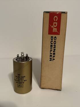 Cornell Dubilier Aa0316a Capacitor 100 To 160mfd 250 W.v
