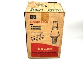 Cornell Dubilier Ar-40 New Cornell-dubilier Solid State Automatic Antenna Rotor System