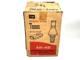 Ar-40 Cornell Dubilier New Cornell-dubilier Solid State Automatic Antenna Rotor System