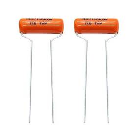 Cornell-dubilier B00ms7gaxe Pair 2x - .022 Uf/400 V Orange Drop Capacitors